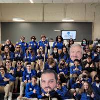 large group photo of people involved in project day